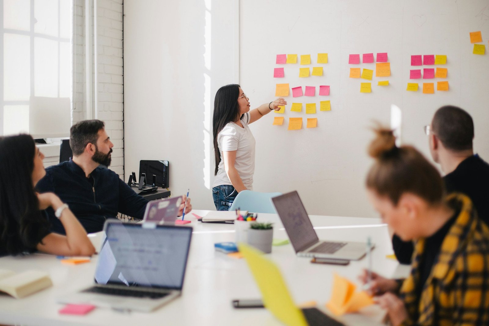 Enterprise team reviewing an AI deployment plan